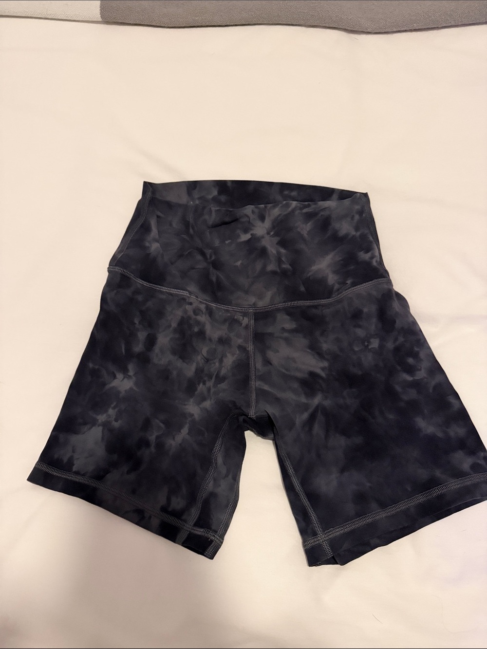 lululemon align Black Tie-Dye High-Rise Shorts